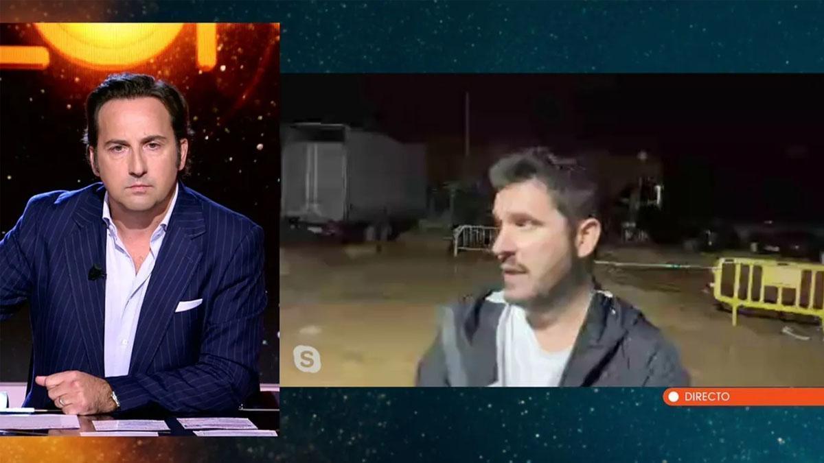 Iker Jiménez en el especial de 'Horizonte' sobre la DANA.