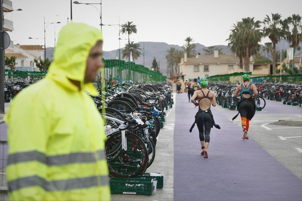 Salida del triatlón de Fuente Álamo