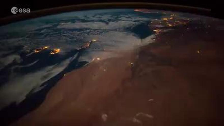 Un nuevo vídeo muestra la belleza de Canarias desde el espacio