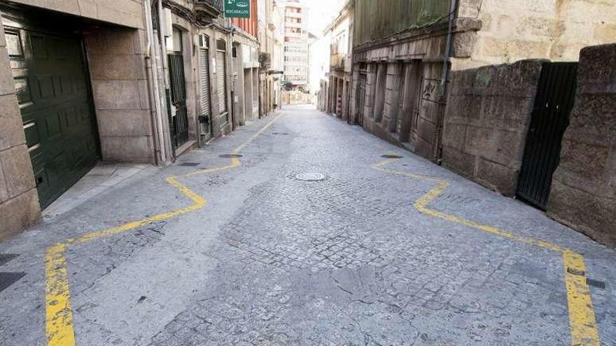 El incidente ocurrió en la calle Reza, del jueves al viernes. // B. Lorenzo