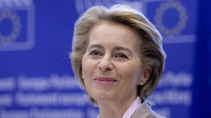 La presidenta de la Comisión Europea, Ursula von der Leyen.