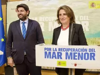 Valoración de López Miras en los avances para recuperar el Mar Menor tras la reunión con Teresa Ribera