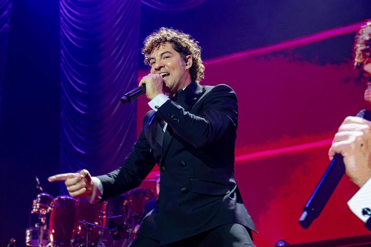 Concierto de Navidad de David Bisbal en el Palau Sant Jordi