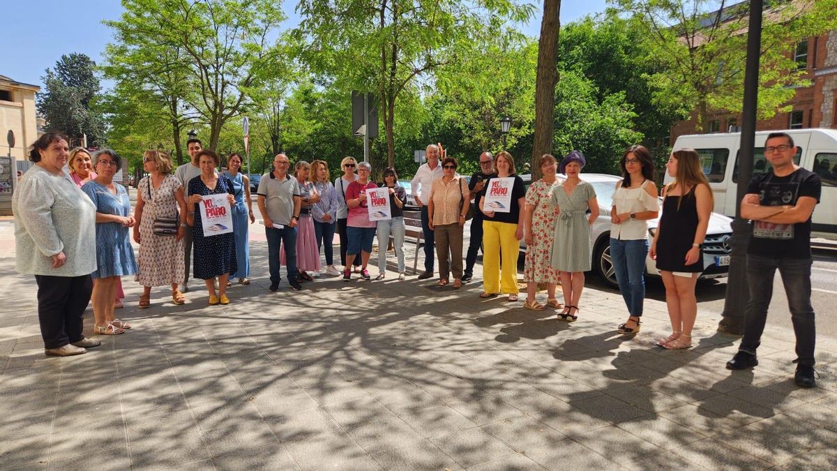 Parón por el tren en la Gerencia de Asistencia Sanitaria de Zamora.