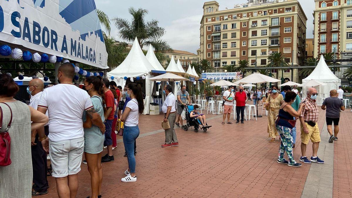 El Gran Mercado Sabor a Málaga, en su primera edición.