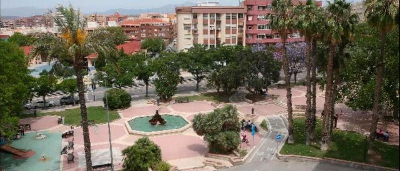 Imagen de la plaza de San Blas, donde el bipartito invertirá casi tres millones de euros