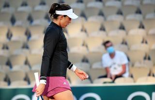 Muguruza no supera la primera ronda de Roland Garros