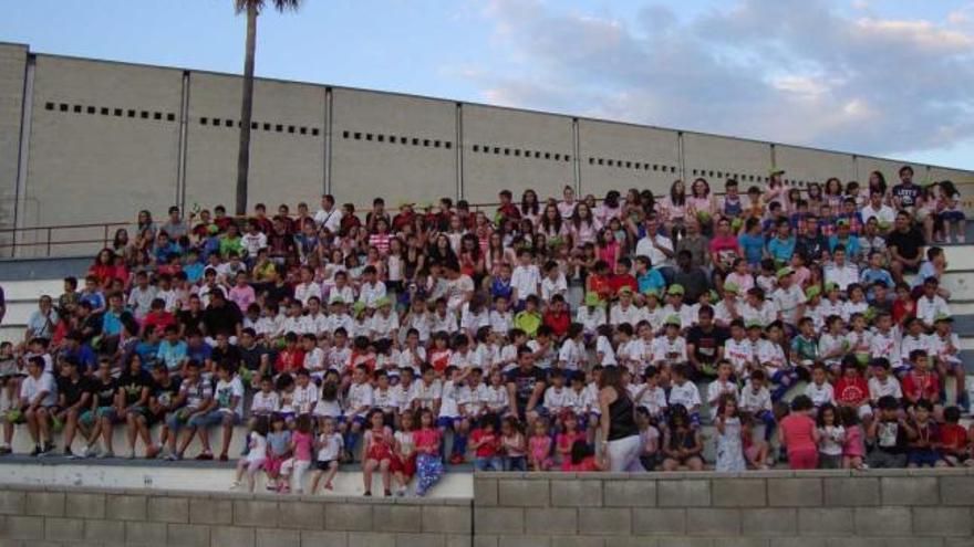 Acto de clausura de las Escuelas Deportivas