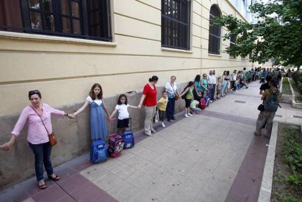 Los encierrros por los recortes en Educación