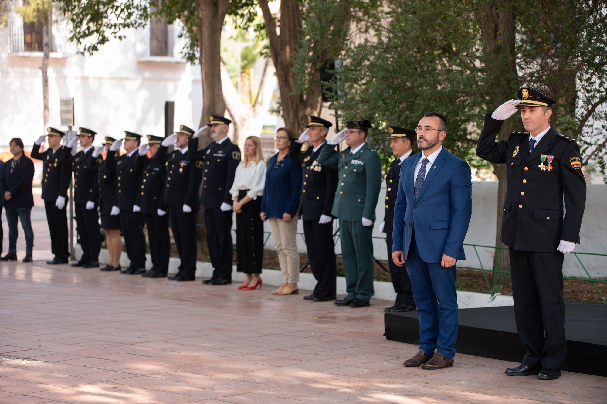 La Policía Nacional de Vila-real celebra la festividad de los Santos Ángeles Custorios