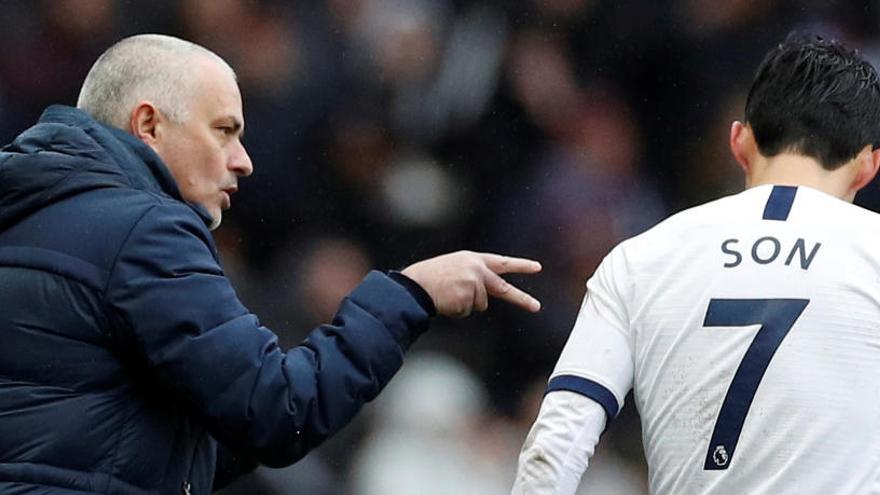 José Mourinho, técnico del Tottenham.