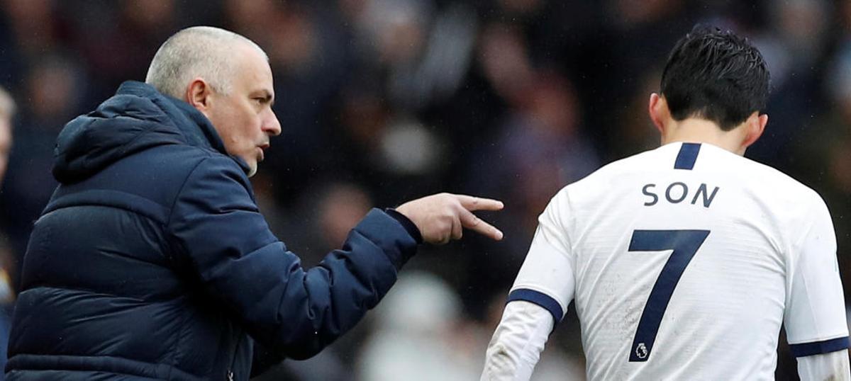José Mourinho, técnico del Tottenham.