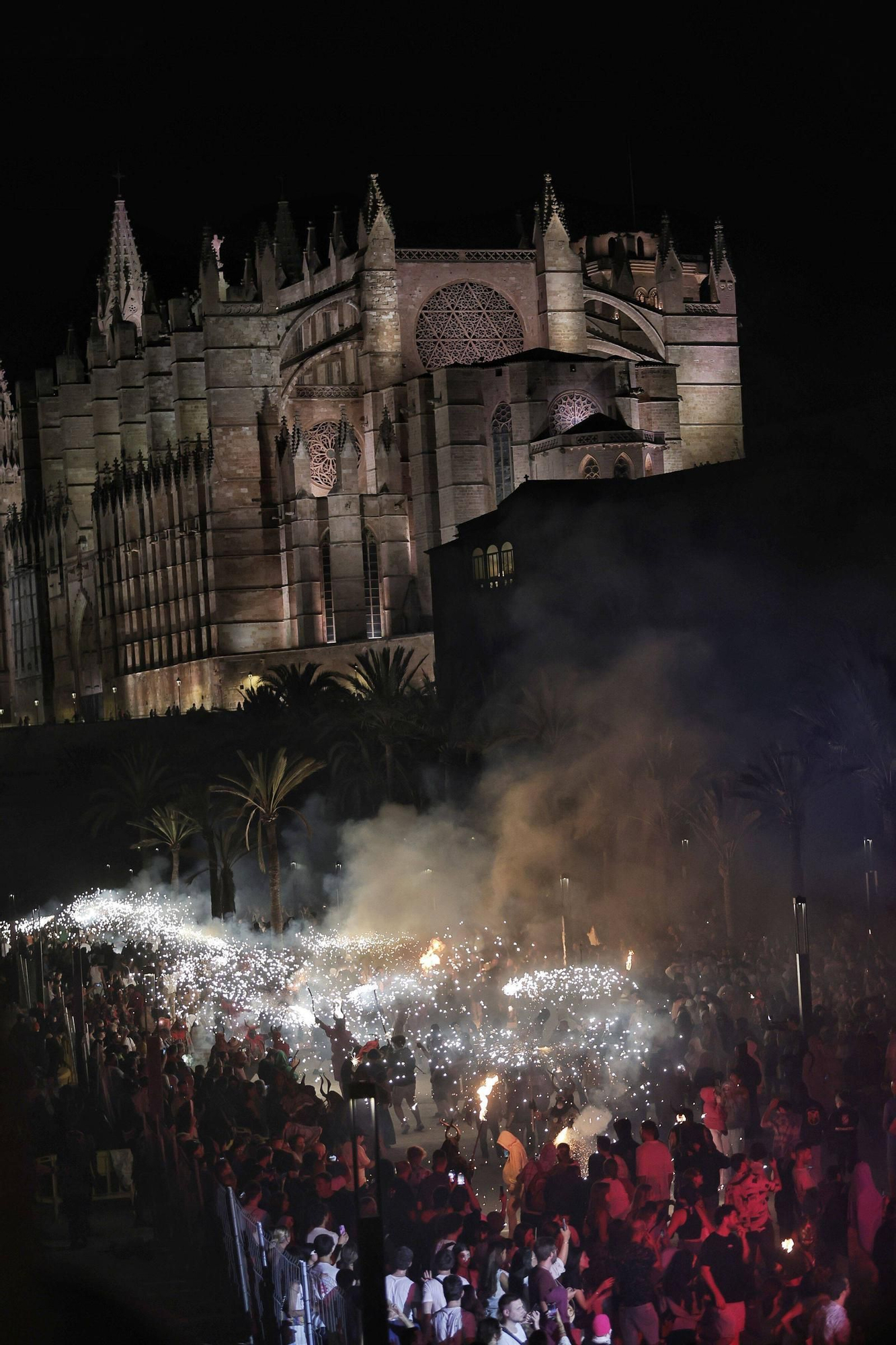Así ha sido el Correfoc de Sant Joan en Palma