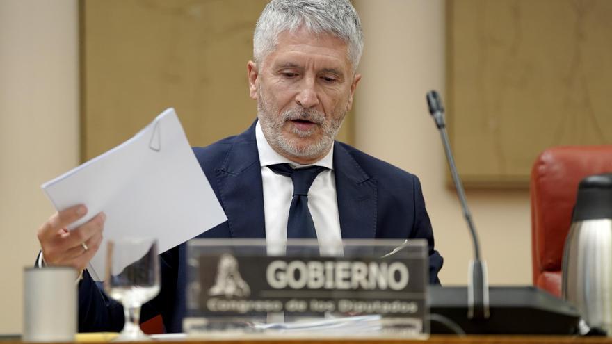 Marlaska y la derecha chocan en el Congreso por la gestión de la dana y de la ciberdelincuencia