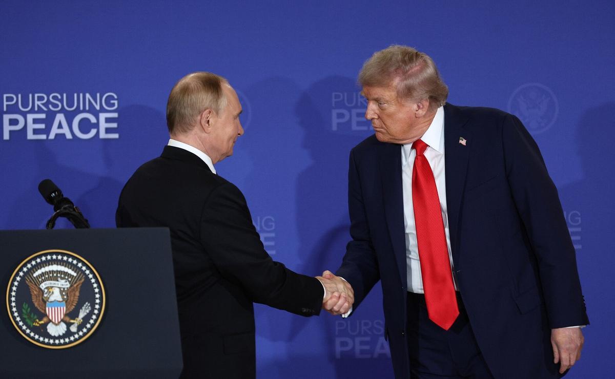 Vladímir Putin y Donald Trump, el pasado 15 de agosto durante su reunión en Alaska.
