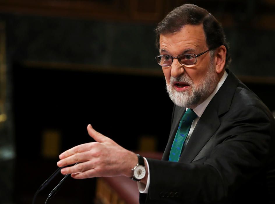 Moció de censura del PSOE contra Rajoy