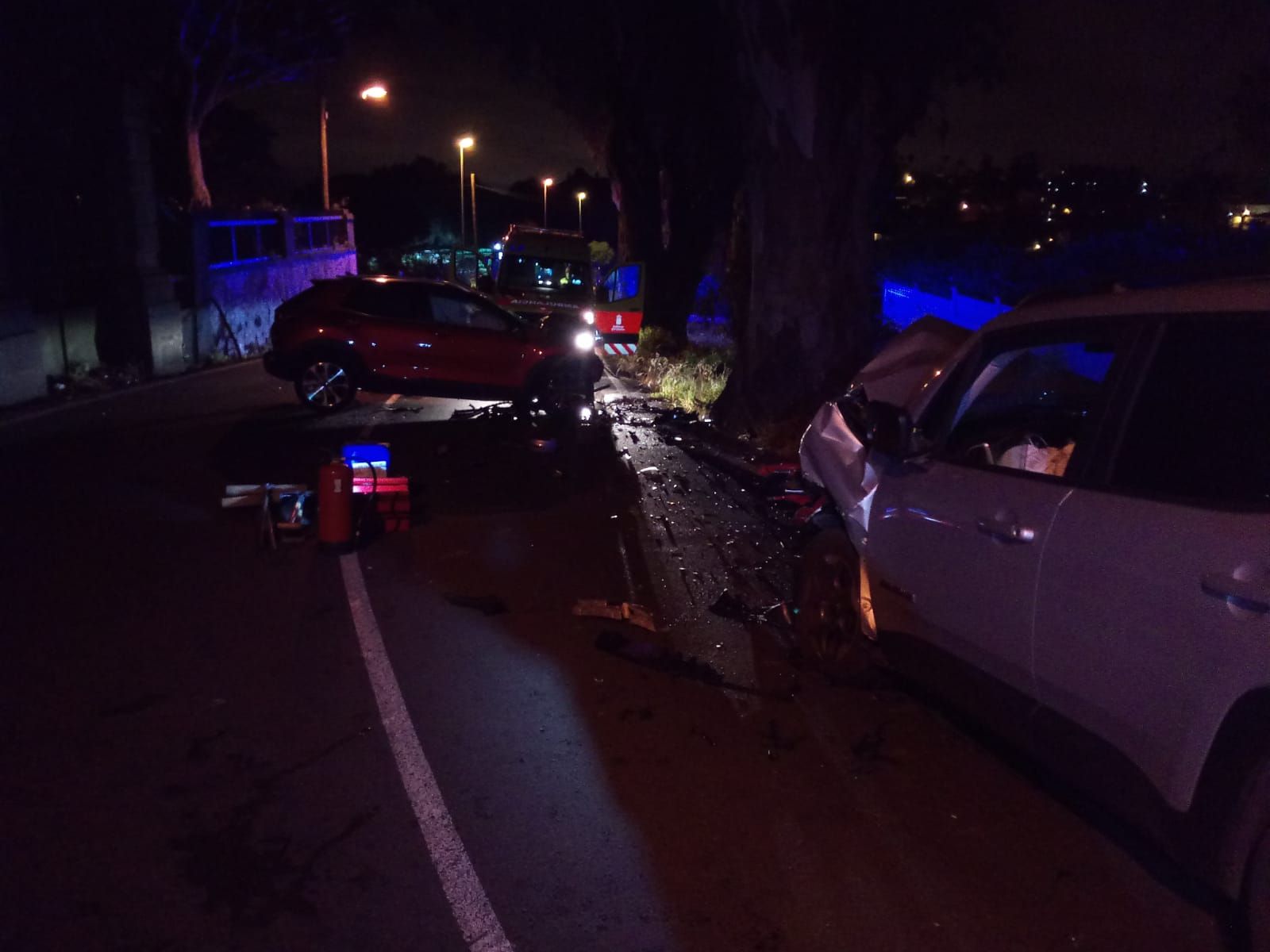 Accidente mortal en Santa Brígida