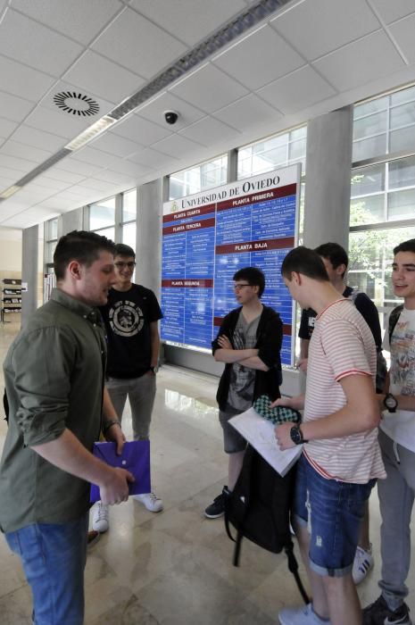 PAU en el campus de Mieres