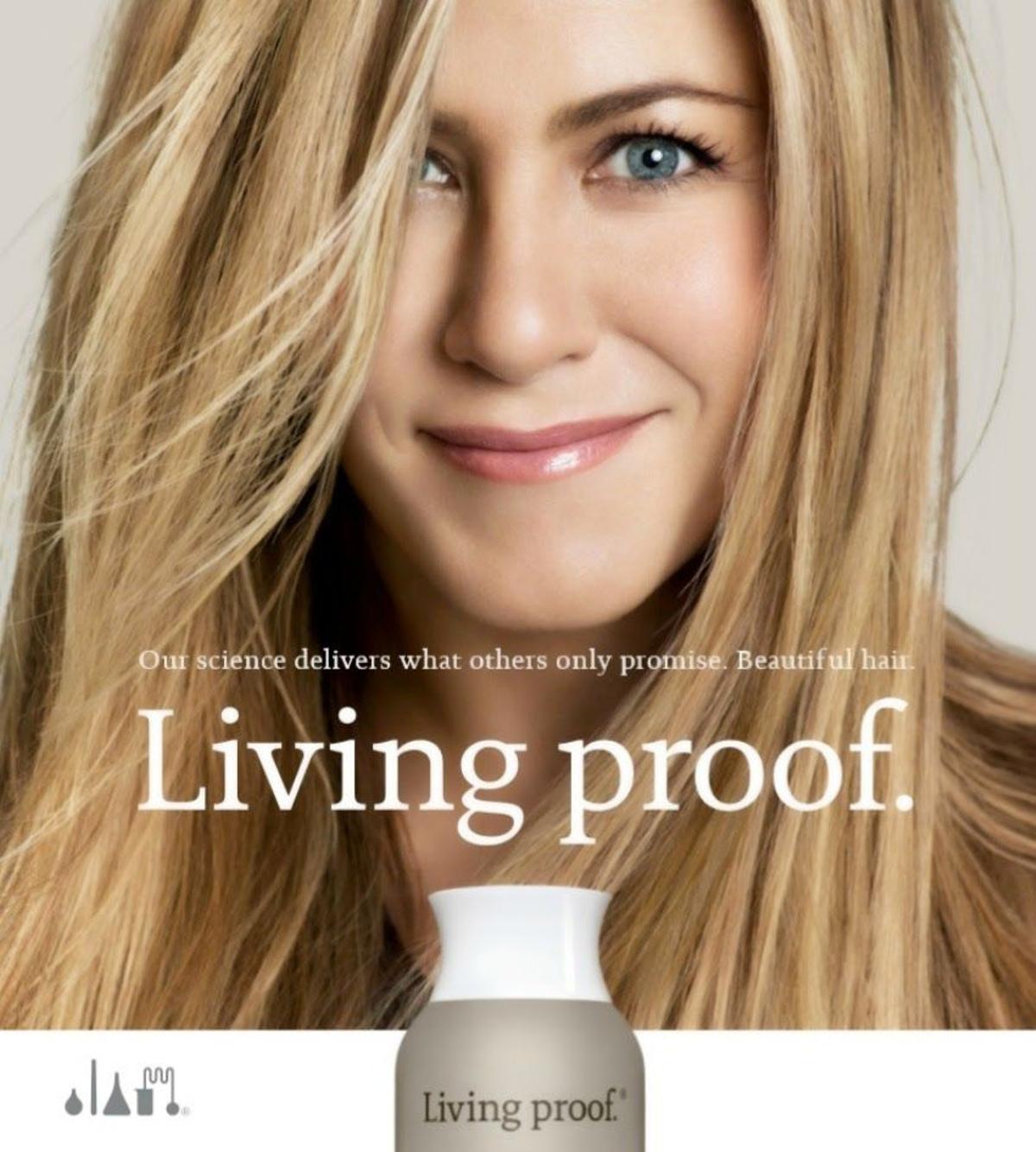 Living Proof, la firma de productos capilares de Jennifer Aniston