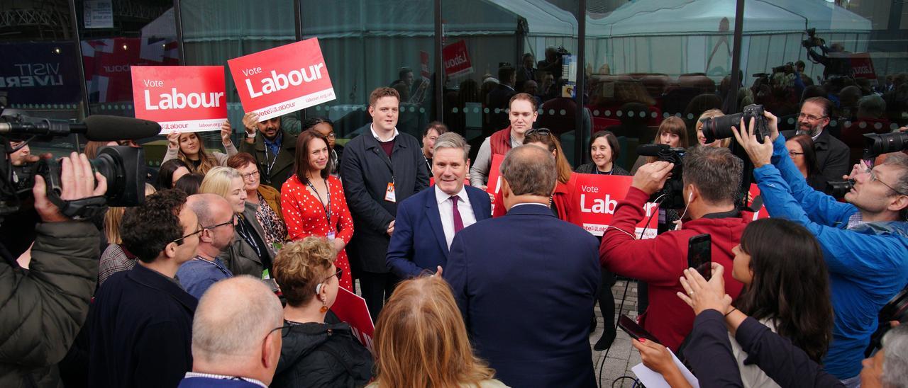 El líder laborista Keir Starmer.