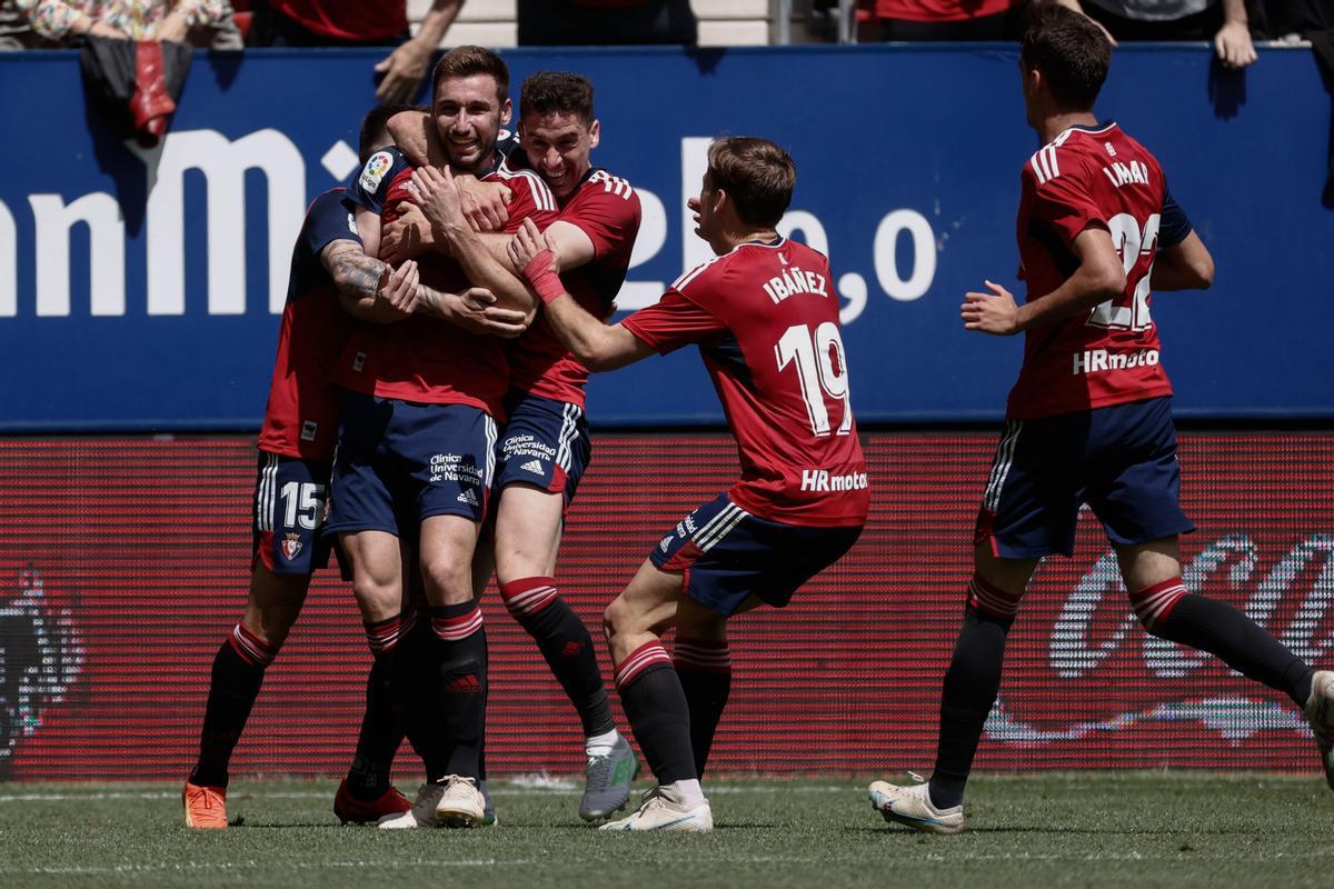 3-2. Osasuna confirma su ilusión a costa del Betis