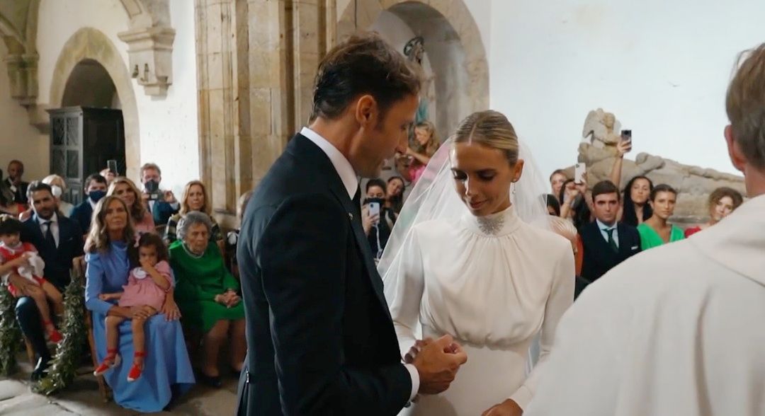 La boda de cuento de Lucía Bárcena y Marco Juncadella, que no se perdió Marta Ortega