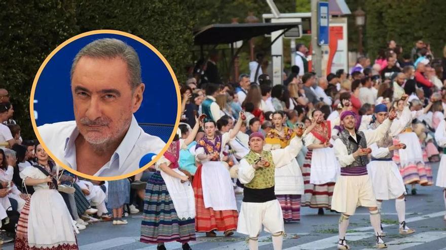 Carlos Herrera habla panocho en COPE para rendir homenaje a Murcia en plena semana grande huertana