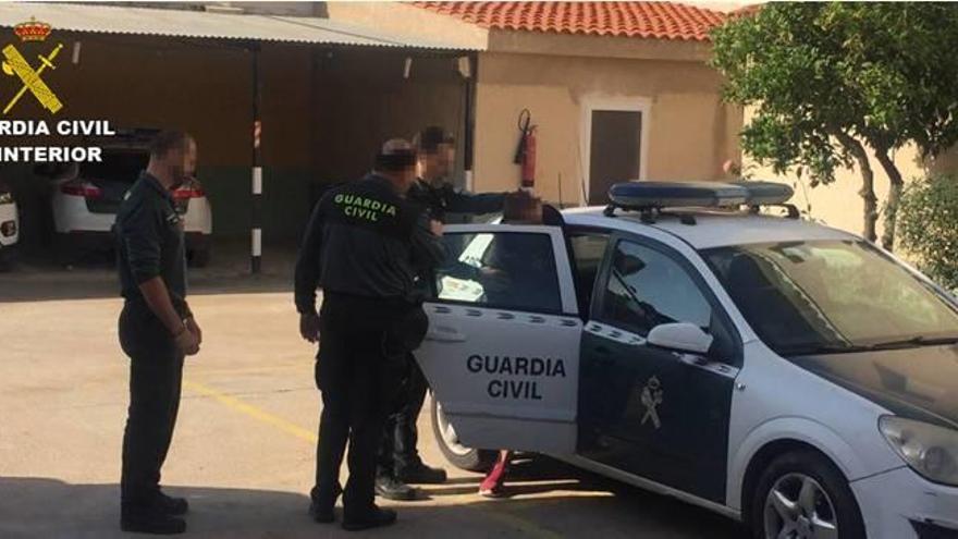 La Guardia Civil tuvo que buscar al atracador durante 36 horas hasta dar con él.