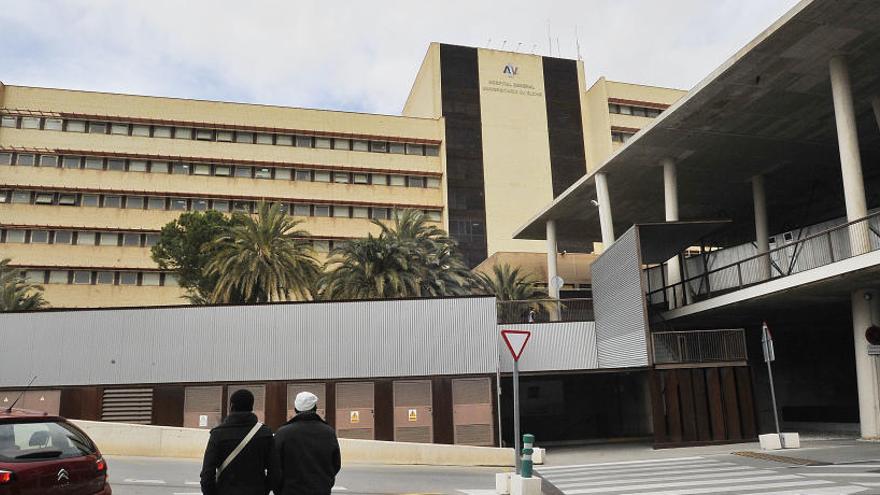 El Hospital General de Elche, en una imagen de archivo