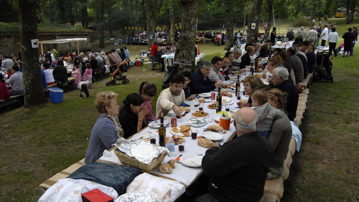 Aspecto de la fiesta en el año 2010.