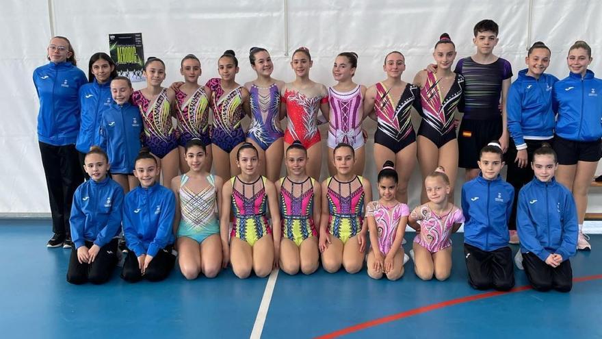 El Gimnasia Sagunto se prepara para el autonómico con muchas medallas