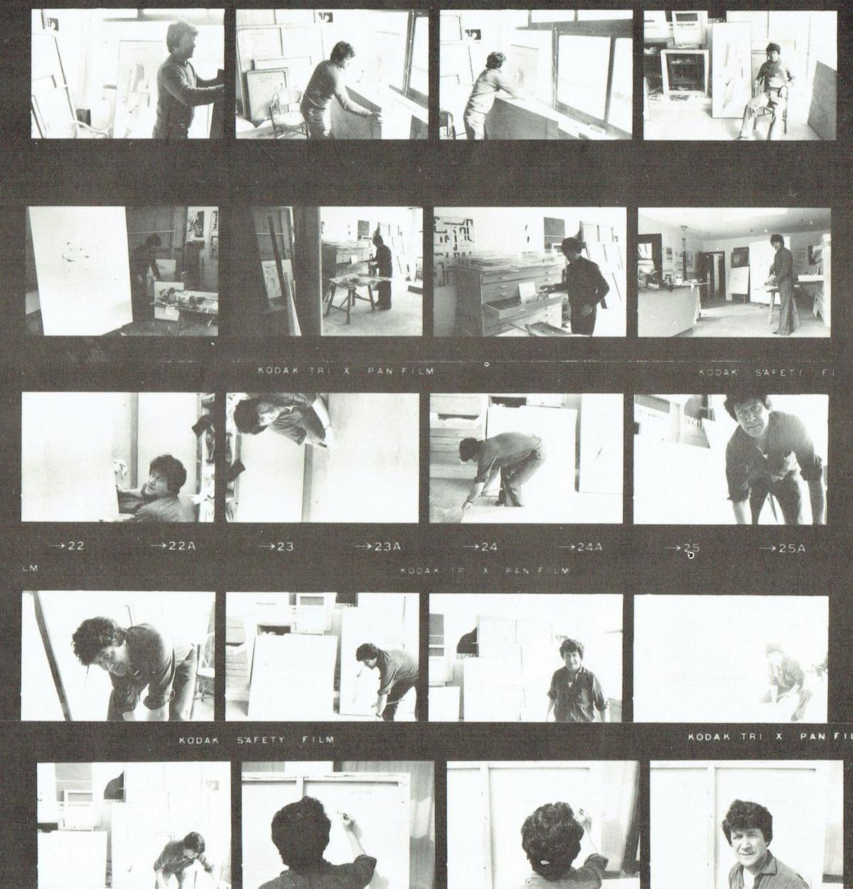 Uno de los cuadros de la muestra de la sala principal del estudio. | DI