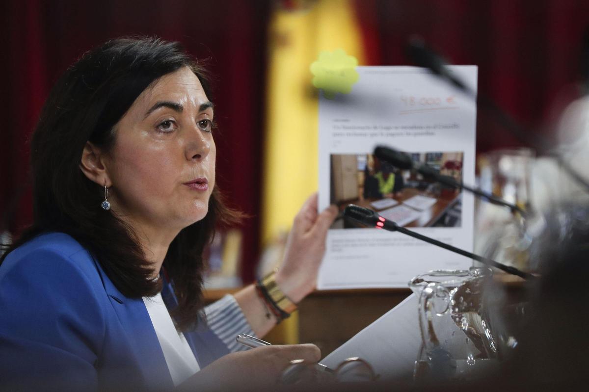 Elena Candia, nueva alcaldesa de Lugo al prosperar la moción.