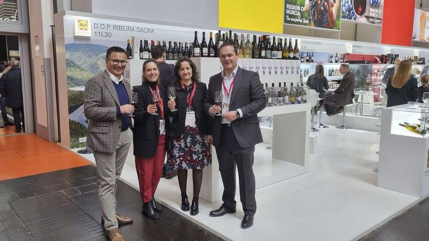 Los vinos ourensanos presumen de toda su calidad en Dusseldorf