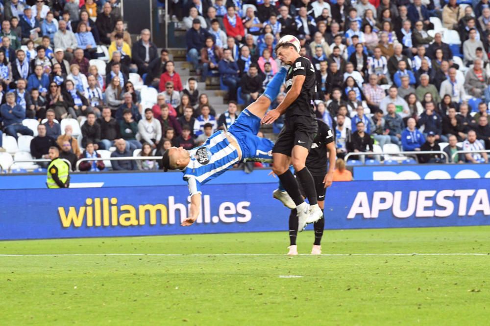 El Málaga CF consigue un trabajado punto en su visita a Riazor que pudo acabar en victoria pero también en derrota