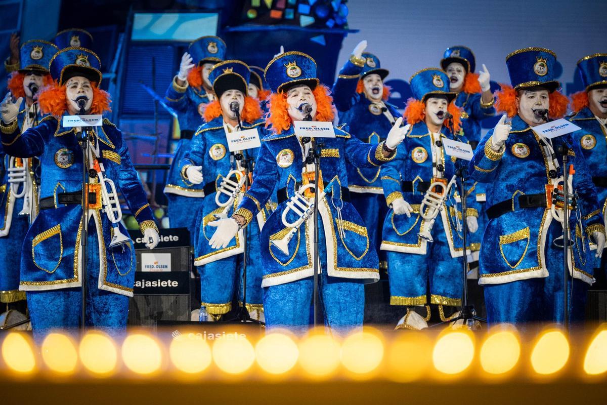 Ni Pico-Ni Corto, en la actuación que protagonizaron el pasado año en la fase del concurso de murgas.