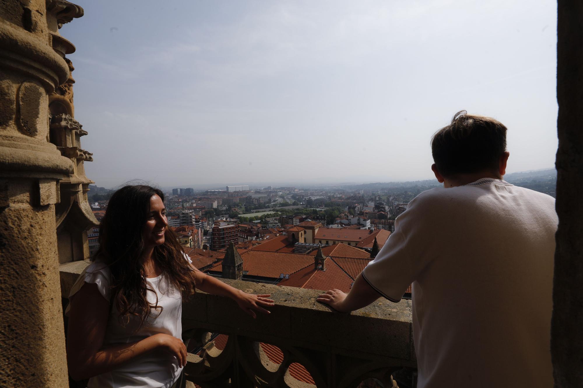 EN IMÁGENES: Así se ve Oviedo desde la torre de a Catedral