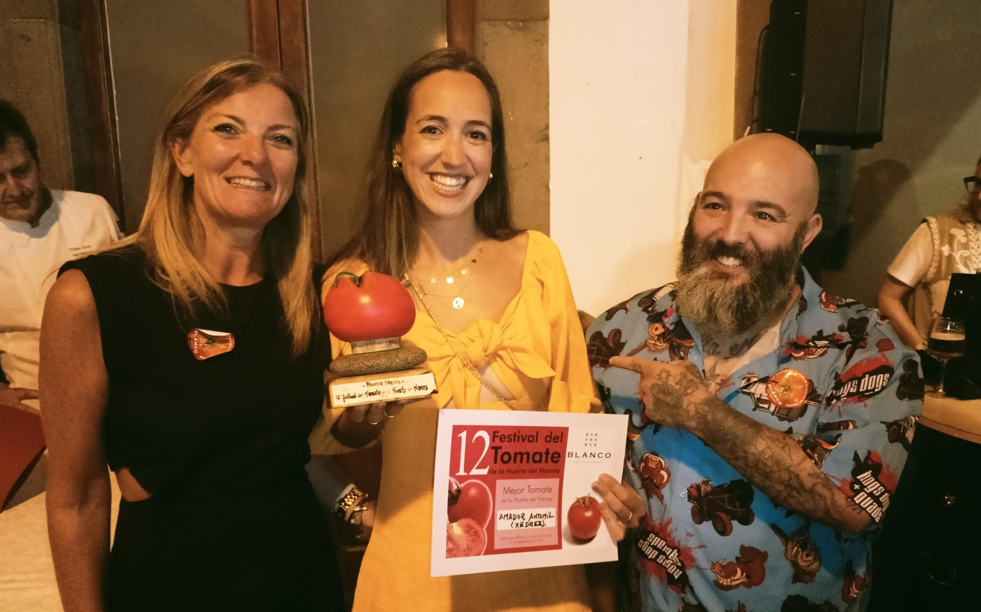 Así fue la elección del mejor tomate de Cangas del Narcea