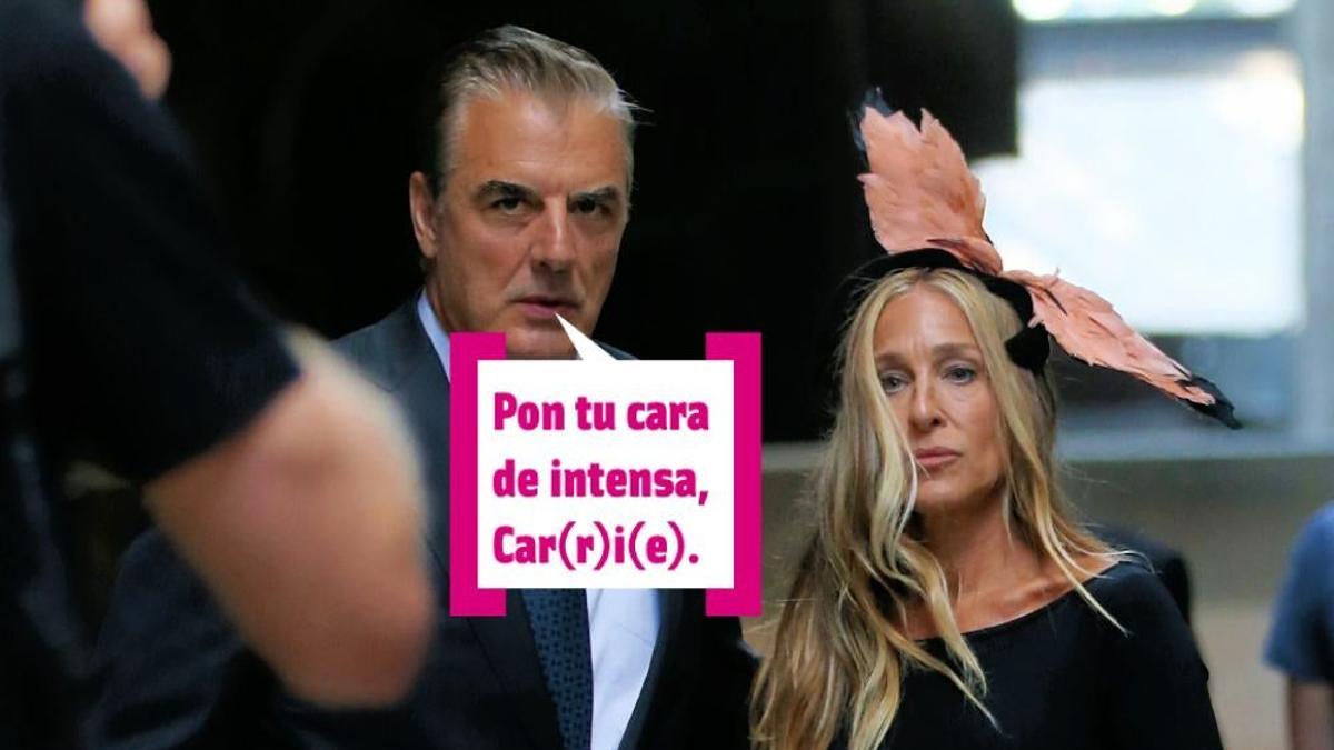 Mr. Big y Carrie Bradshaw en 'And Just Like That'