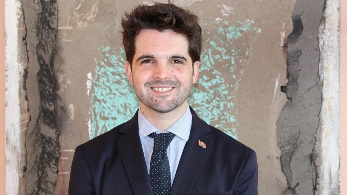 El candidat d’Aliança Catalana a l’alcaldia de Barcelona, Jordi Aragonès.