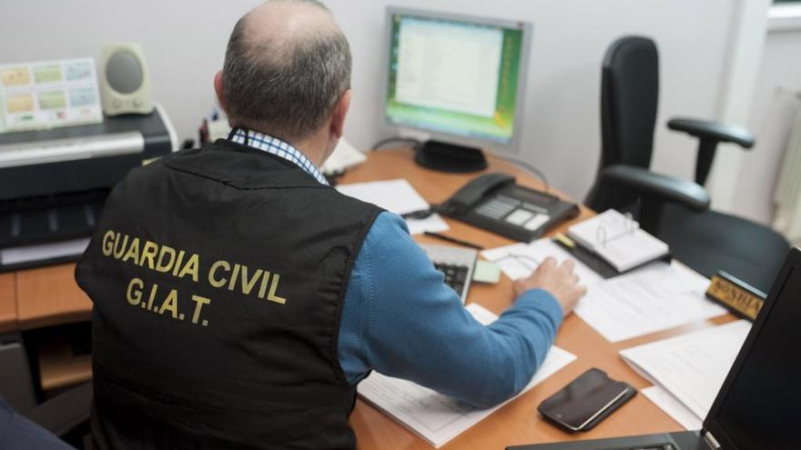 Uno de los agentes del GIAT de Ourense