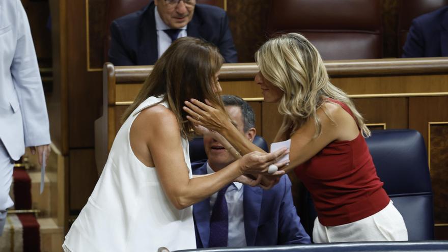 Satisfacción en Sumar y el PSOE por el principio de acuerdo para la ...