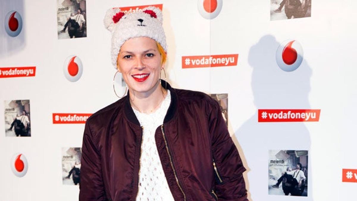 Bimba Bosé en &quot;La Riviera&quot; de Madrid para la presentación del nuevo disco de Melendi