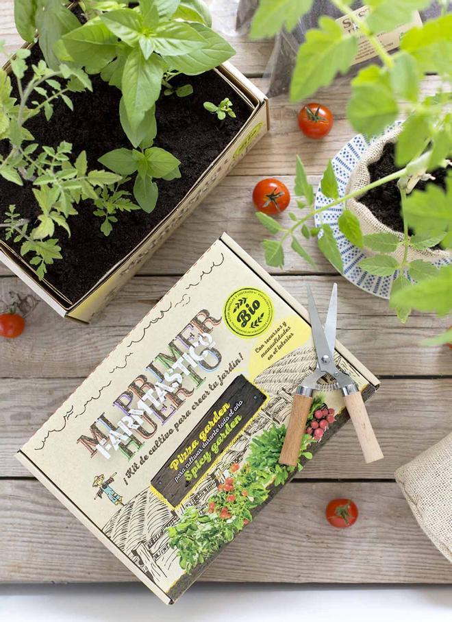 Kit de siembra 'Mi primer huerto', de Gastrojardín