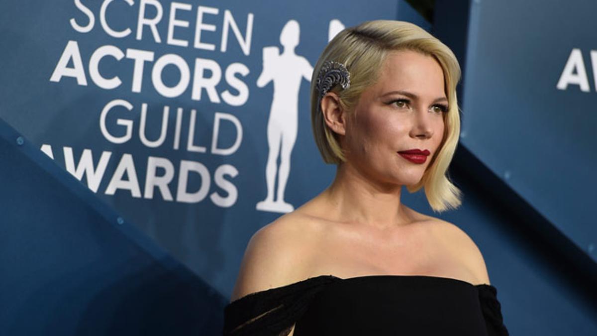 Michelle Williams piel en los SAG Awards