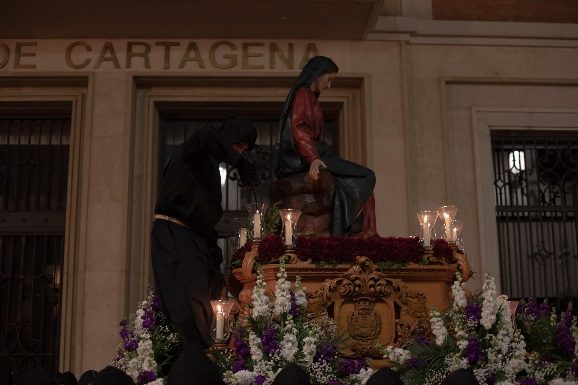 Cristo del socorro de Cartagena.