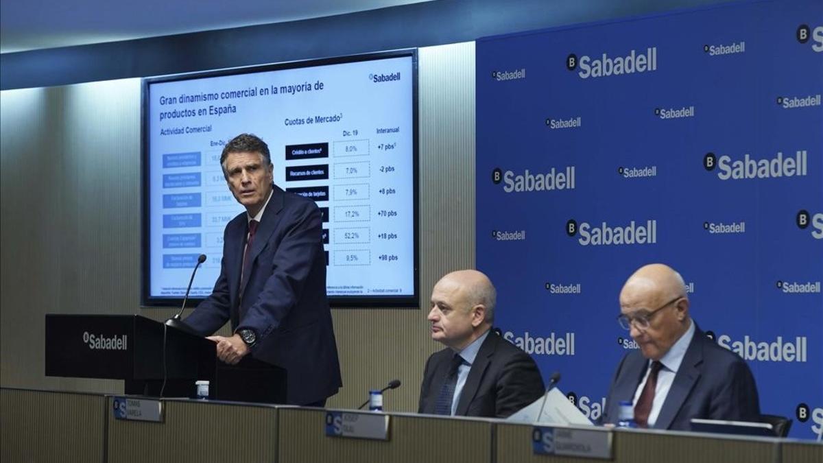 Presentación de resultados del cuarto trimestre de 2019 del Banc Sabadell