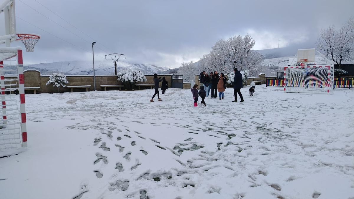 Primeras nevadas en Sanabria