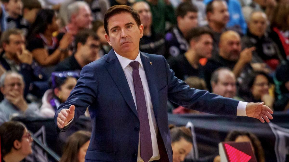 Xavi Pascual, entrenador del Barça de basket