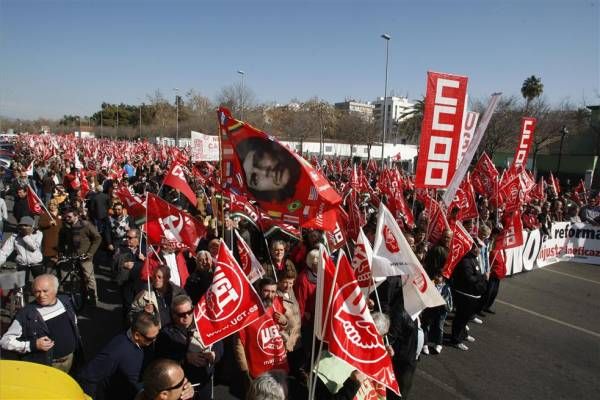 Manifestación contra la reforma laboral en Córdoba